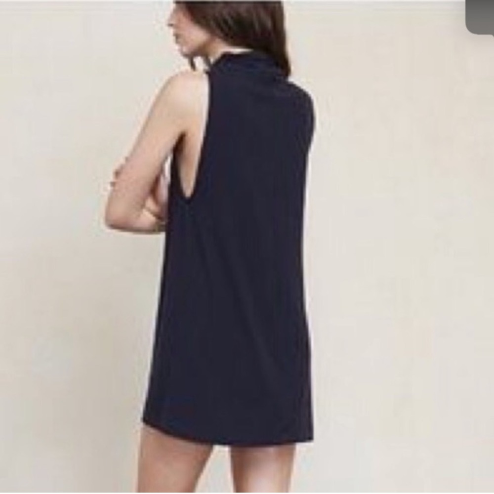 Reformation Navy Mini Dress - Picture 2 of 6